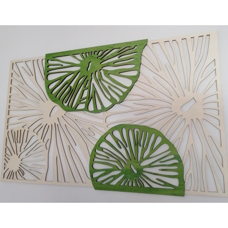 Carved wooden plywood picture tree original poplar Carved wooden plywood picture tree original poplar