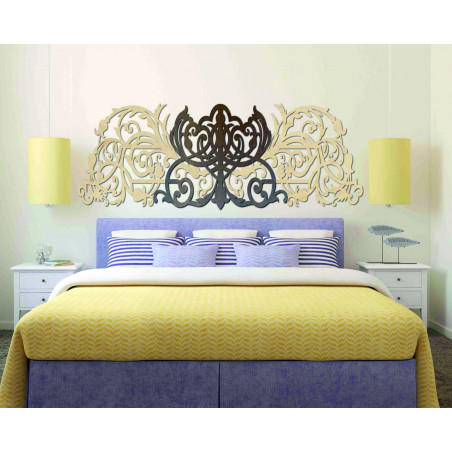 3D Carved wooden plywood picture back part Poplar