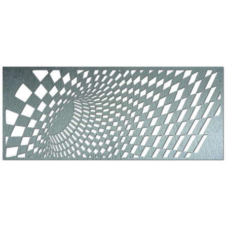 Tasteful picture on a wall of wooden plywood squares
Ulety