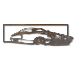 Exclusive picture on the wall of a car made of history... 2