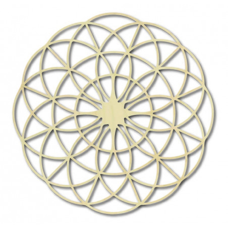 Magic wooden mandala for the wall - Circles I diameter FI 50, 60, 70, 80, 90, cm