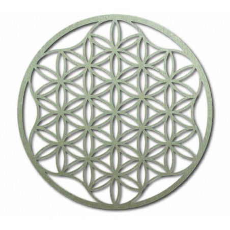 An image of a mandala on a plywood wall up to 120 cm