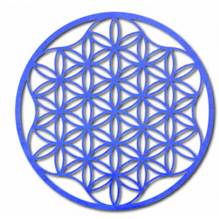 An image of a mandala on a plywood wall up to 120 cm