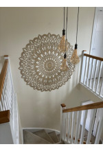 Photo from customer for Wooden mandala on the wall - the perfect picture for harmony in space