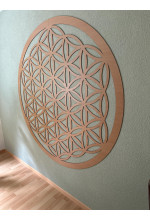 Photo from customer for Wooden wall mandala Flower of Life - PERTON